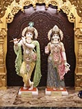 Bhagwan Shri Krishna and Shri Radhaji